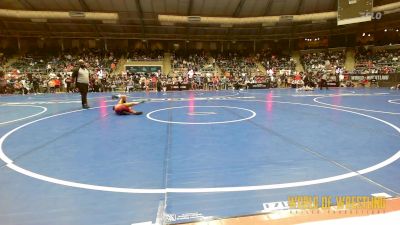 70 lbs Quarterfinal - Jayce Mundt, Top Notch Wrestling Club vs Mace `The Mauler` Wait, Terminator Wrestling Academy