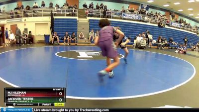 90 lbs Round 3 (4 Team) - Jackson Tester, Franklin Community vs MJ Hileman, Brownsburg