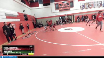 74 lbs Quarterfinal - Nicolas Estrada, Victory Wrestling-Central WA vs Jase Rios, Toppenish USA Wrestling Club