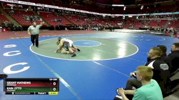 D3-285 lbs 3rd Place Match - Kain Otto, Coleman vs Grant Mathews, Riverdale