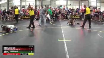 60 lbs Semis & 1st Wrestleback (8 Team) - Kenny Hartman, ARES vs Geovanni Nix, American Gladiators-Red