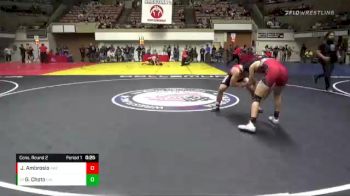 138 lbs Cons. Round 2 - Giovanni Choto, California vs Joshua Ambrosio, Albany Wrestling Club