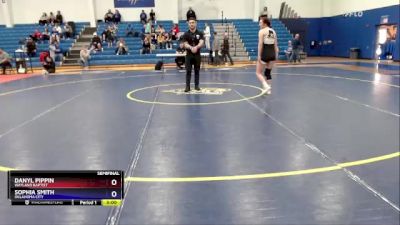 123 lbs Semifinal - Sophia Smith, Oklahoma City vs Danyl Pippin, Wayland Baptist