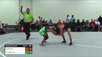 113 lbs Semifinals (8 Team) - Bo Bassett, Dynasty vs Sebastian Degennaro, Minion Legends