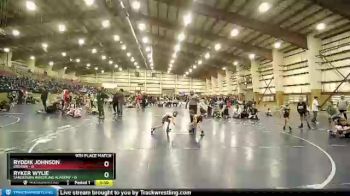 45 lbs Placement (16 Team) - Ryddik Johnson, Oregon vs Ryker Wylie, Sanderson Wrestling Academy