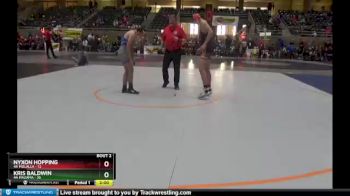 160 lbs Round 1 (4 Team) - Kris Baldwin, 4A Mazama vs Nyxon Hopping, 4A Molalla