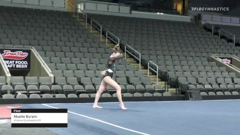 Myelle Byram - Floor, Xtreme Gymnastics M - 2022 Elevate the Stage Toledo presented by Promedica