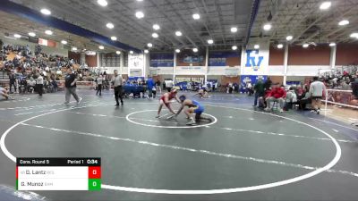 138 lbs Cons. Round 5 - Daniel Lantz, Regis Jesuit vs Gianluca Munoz, Bishop Amat