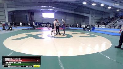 5-215 lbs Cons. Semi - Herbert Billups, Tallwood vs Joseph Johnson, Independence High School