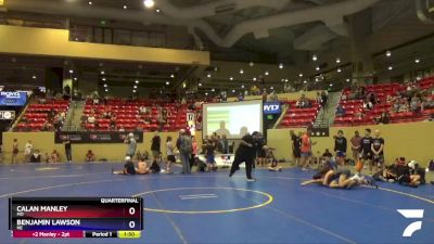 97 lbs Quarterfinal - Calan Manley, MO vs Benjamin Lawson, NE