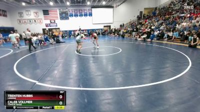 157 lbs Cons. Semi - Trenten Hubbs, Laramie vs Caleb Vollmer, Tongue River