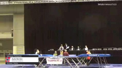 Ayda Borden - Individual Trampoline, Airborne Academy - 2021 USA Gymnastics Championships