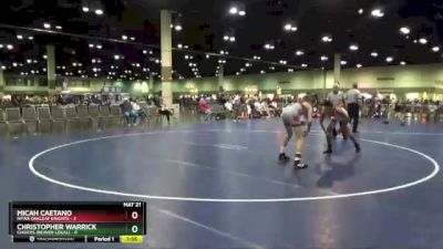 113 lbs Round 4 (16 Team) - Micah Caetano, NFWA Oakleaf Knights vs Christopher Warrick, CHOICES (Beaver Local)