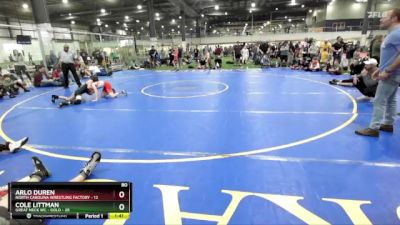 80 lbs Finals (2 Team) - Cole Littman, GREAT NECK WC - GOLD vs Arlo Duren, NORTH CAROLINA WRESTLING FACTORY