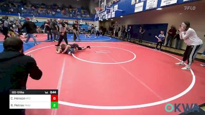 120-131 lbs Rr Rnd 4 - Cooper Henson, Miami Takedown Club vs Bryson Petros, Prague