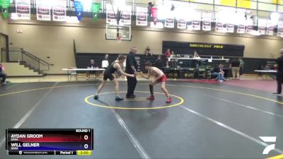 110 lbs Round 1 - Will Gelner, Iowa vs Aydan Groom, Iowa