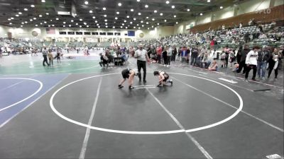 89 lbs Quarterfinal - Kellen Hundersmarck, Small Town WC vs Dylan Peters, Chester