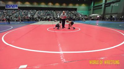 76 lbs Consi Of 16 #2 - Demarcus Hawkins, Delano Diablos vs Bryken Causey, Shootbox