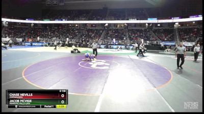 II-118 lbs Quarterfinal - Chase Nevills, Copenhagen vs Jacob McVige, Honeoye Falls-Lima