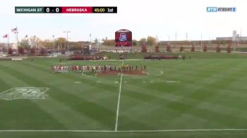 2018 Michigan State vs Nebraska | Big Ten Women's Soccer