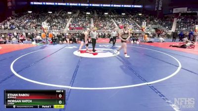 3A-190 lbs Semifinal - Morgan Hatch, Lyman vs Ethan Rabou, Buffalo