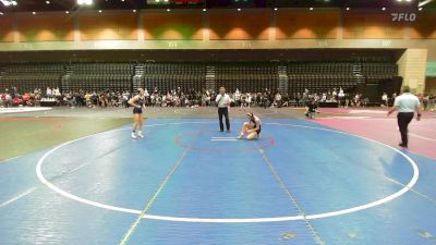 120 lbs Round Of 32 - Millie Batavia, McQueen vs Addyson VanCott, Stansbury