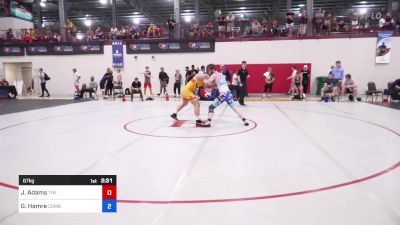 67 kg Final - Joel Adams, The Best Wrestler vs Gunnar Hamre, Combat W.C. School Of Wrestling