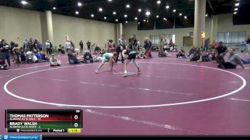 95 lbs Round 4 (6 Team) - Thomas Patterson, Alabama Elite Gold vs Brady Walsh, Alabama Elite White