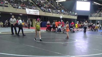 78 lbs Rr Rnd 4 - Nora Harte, Danville, PA vs Mackenzie Gappa, Quakertown, PA