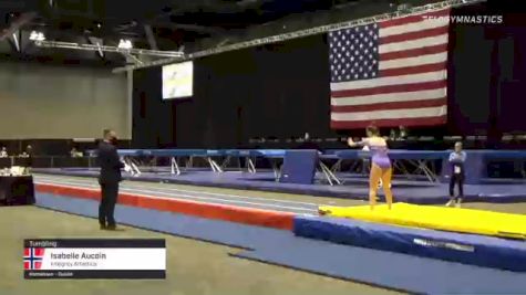 Isabelle Aucoin - Tumbling, Integrity Athletics - 2021 USA Gymnastics Championships