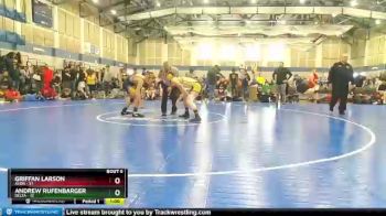 150 lbs Round 3 (4 Team) - Andrew Rufenbarger, Delta vs Griffan Larson, Avon