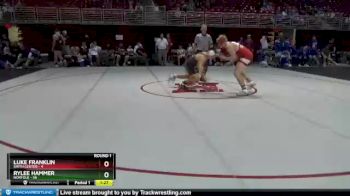 195 lbs Round 1 (8 Team) - Luke Franklin, Smith Center vs Rylee Hammer, Norfolk