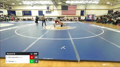 174 lbs Round Of 16 - CJ Glaropoulos, Western New England vs Ethan Tanner, Norwich