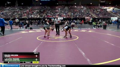 107 lbs Champ. Round 1 - Kalea Wilson, McQueen vs Lacatia Mason, Four Rivers Senior Prep