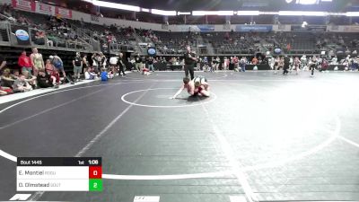 180 lbs 3rd Place - Ethan Montiel, Rogue Warrior Wrestling vs Dane Olmstead, Southern Illinois Bulldog WC