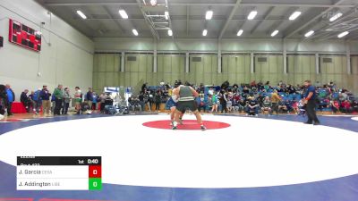 222 lbs Consi Of 16 #1 - Johnathan Garcia, Cesar Chavez vs Jesse Addington, Liberty