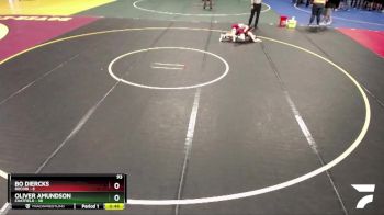 93 lbs Placement (4 Team) - Oliver Amundson, Chatfield vs Bo Diercks, Rocori