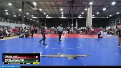 157 lbs Quarterfinals (8 Team) - Earthlum Williams, INVICTUS WRESTLING CLUB vs Carson Main, WILD BUFFALO WRESTLING CLUB