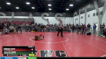 70 lbs Round 3 (8 Team) - Roman Davis, M2 RED (PA) vs Deacon Gibbs, Indiana Outlaws