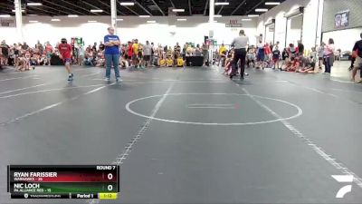 84 lbs Round 7 (8 Team) - Ryan Farissier, Warhawks vs Nic Loch, PA Alliance Red