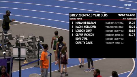 Youth Girls' 200m Usatf Club Competition , Finals 9 - Age 9-10