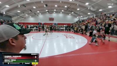 63-67 lbs Round 5 - Gabriel Marquez, Platte Valley Jr WC vs Broly Mena, Bear Cave WC