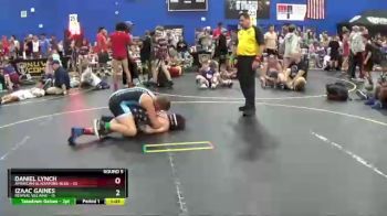 125 lbs Round 5 (6 Team) - Daniel Lynch, American Gladiators-Blue vs Izaac Gaines, Revival Villains