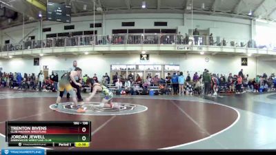 138 lbs Cons. Round 3 - Trenton Bivens, Club Madison Wrestling vs Jordan Jewell, Greenwood Wrestling Club