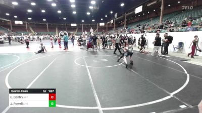 78 lbs Quarterfinal - Ethan Gentry, NXT Level Wrestling vs Joshua Powell, Athlos Wrestling