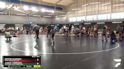 50 lbs Cons. Semi - Dimitri Rudenko, Eagle Wrestling Club vs Aaron Corrigan, Buckhorn Youth Wrestling