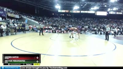 3A 182 lbs Cons. Round 2 - Hector Miramontes, Buhl vs Jaksen Hatch, Teton