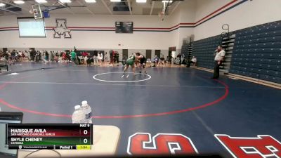 235 lbs Cons. Semi - Marisque Avila, San Antonio Churchill (Girls) vs Shyle Cheney, Catoosa