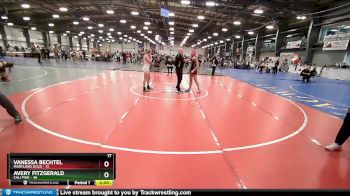 122 lbs Rd# 4- 1:30pm Friday - Vanessa Bechtel, Maryland Gold vs Avery Fitzgerald, Cali Pink