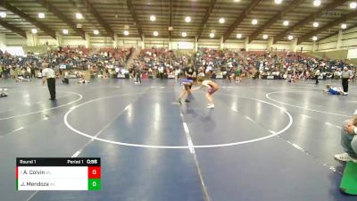 102-111 lbs Round 1 - Avery Colvin, Roy Wrestling Club vs Jayda Mendoza, Roy Wrestling Club